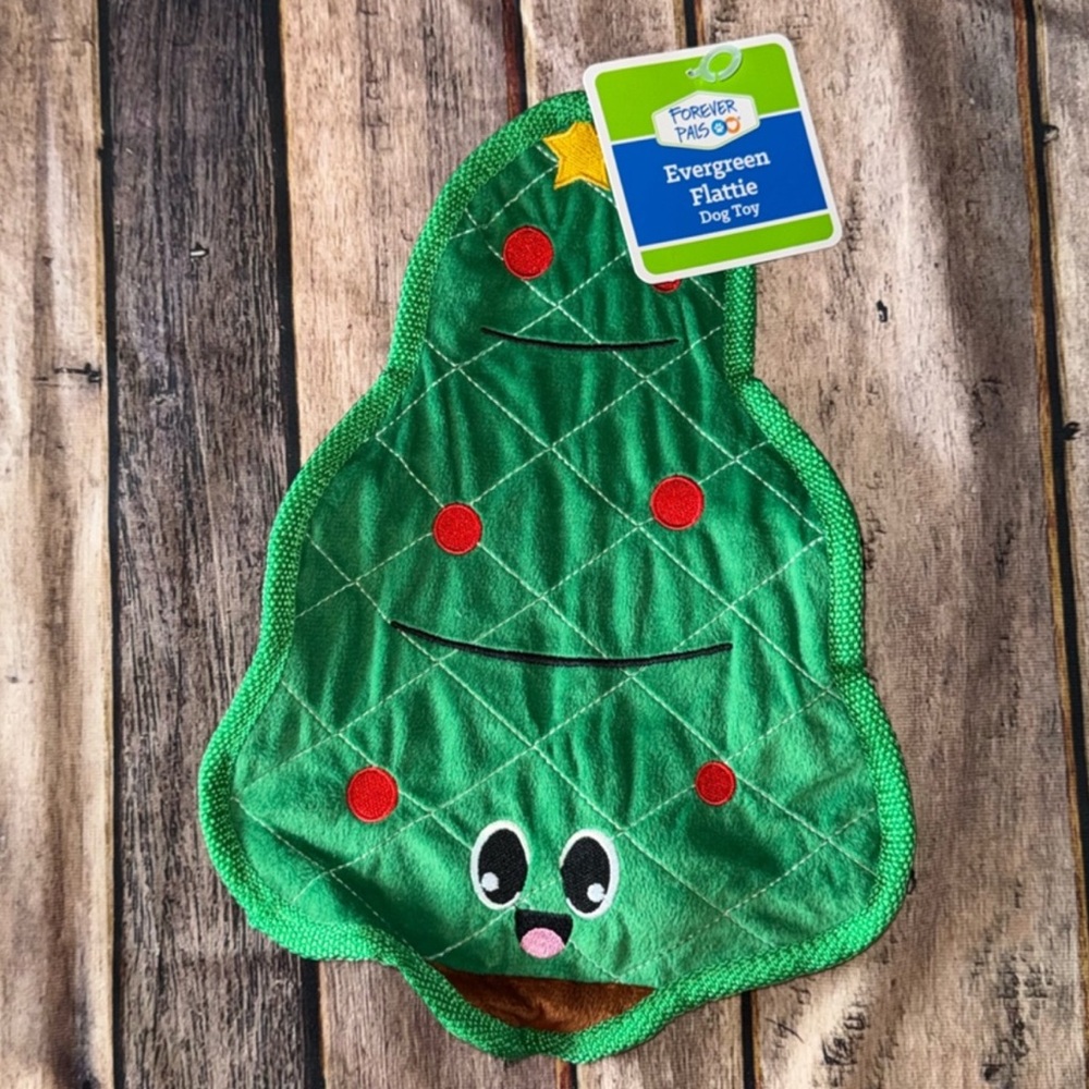 Christmas Tree Crinkle Dog Toy- NEW